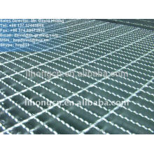 galvanized industrial floor serrated steel grating